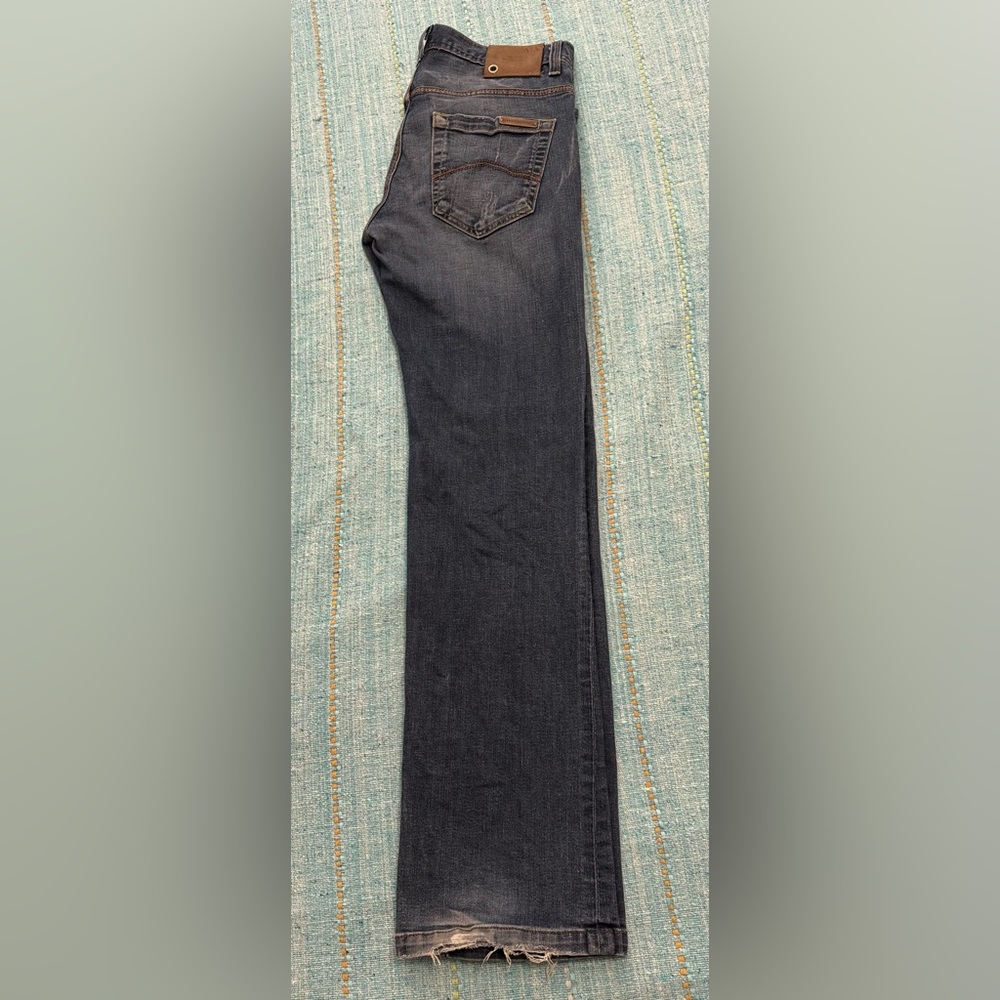 Armani exchange jeans … well worn and looking good .